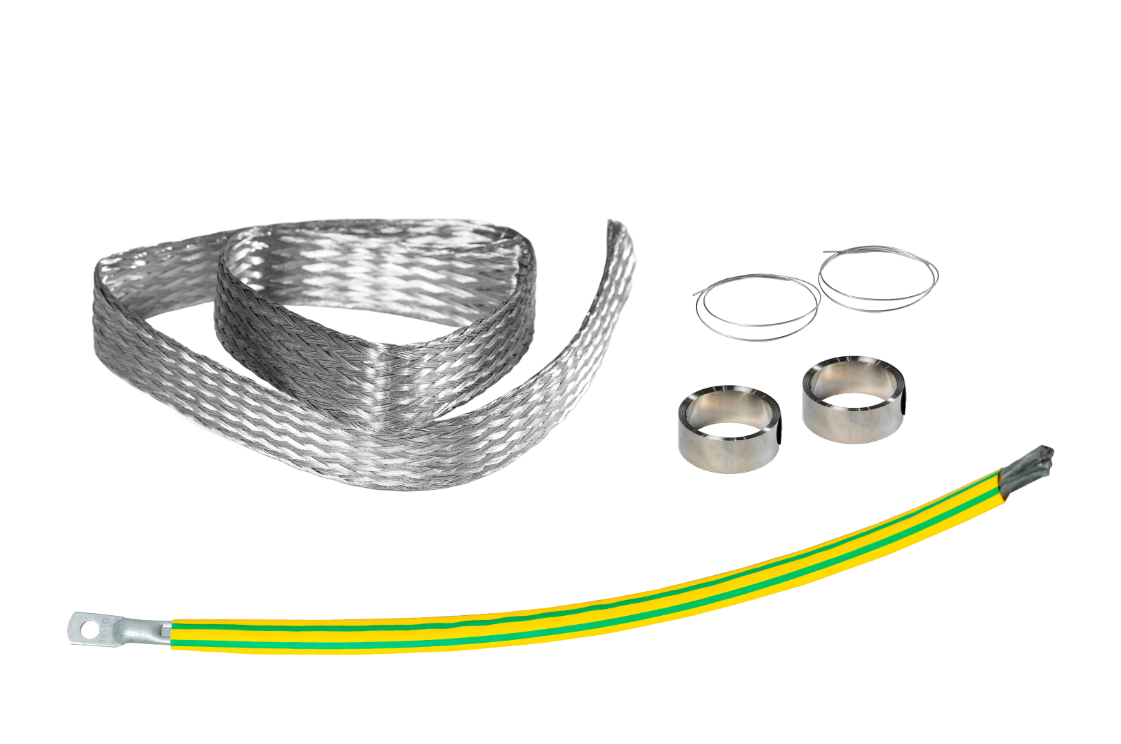 Непаянный комплект заземления НКЗ (150-240) L=600мм круглый ГринЭнерго